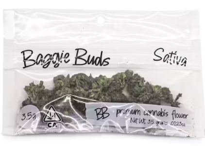 BAGGIE BUDS - [BAGGIE BUDS] FLOWER - 3.5G - LEMON CAKE (S)