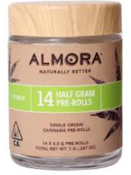 [ALMORA] 0.5G PREROLL 14 PACK - 7G - GUSH MINTZ (H)
