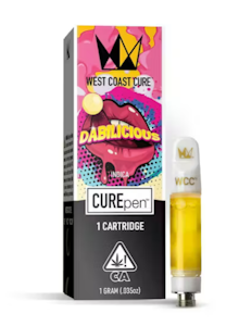 West Coast Cure - [WEST COAST CURE] CARTRIDGE - 1G - DABILICIOUS (I)