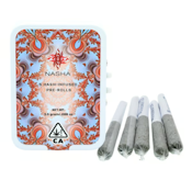[NASHA] INFUSED PREROLL 5 PACK - 2.5G - ORANGE CREAMPOP X BANANA OG (S)