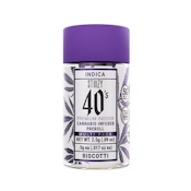 [STIIIZY] INFUSED PREROLL 5 PACK - 2.5G - 40S BISCOTTI (I)