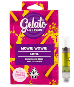 Gelato - [GELATO] LIVE RESIN CARTRIDGE - 1G - MOWIE WOWIE (S)