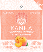 [KANHA] CBD GUMMIES - 4:1 - PEACH