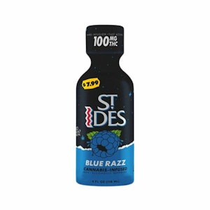 ST IDES - [ST IDES] THC SHOT - 100MG - BLUE RAZZ (H)