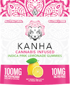 [KANHA] THC GUMMIES - 100MG - PINK LEMONADE (I)