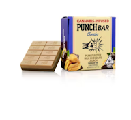 [PUNCH] THC CHOCOLATE - 100MG - PEANUT BUTTER MILK CHOCOLATE BAR (H)