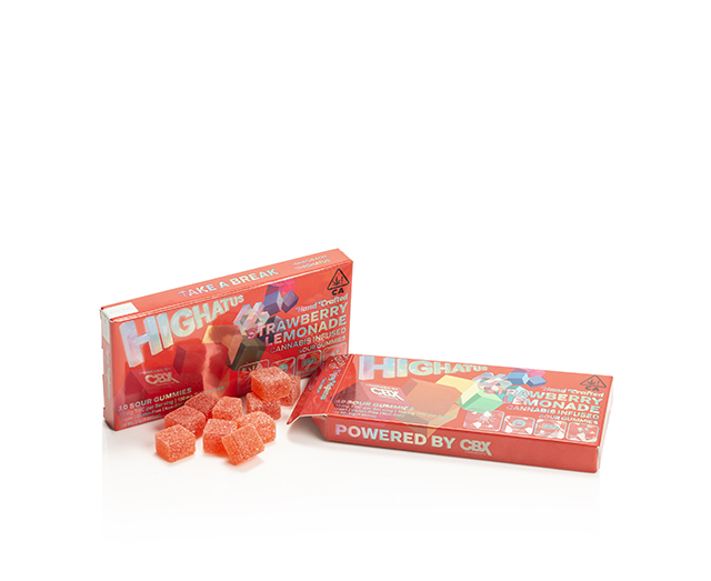 Highatus | Sour Strawberry Lemonade | Gummies