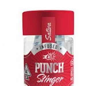 PUNCH EDIBLES & EXTRACTS - [PUNCH] INFUSED PREROLL 5 PACK - STINGERS - FLORIDA'S FINEST (S)