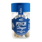 [PUNCH] INFUSED PREROLL 5 PACK - STINGERS - PLATINUM OG (I)
