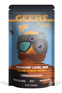 Geebs - Island Punch 100mg 10 Pack Gummies - Geebs