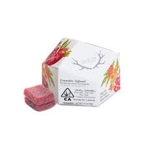 WYLD - [WYLD] CBD GUMMIES - 1:1 - POMEGRANATE (H)