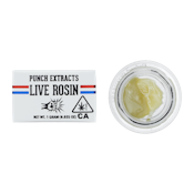 Punch Extracts Cranberry Spritzer Badder Tier 3 Live Rosin 1g