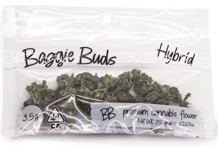 BAGGIE BUDS - [Baggie Buds] Flower - 3.5g - Sour Pebbles (H)