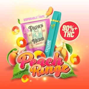 PAPAS HERB - PAPAS HERB | PEACH RINGZ - AIO | CARTRIDGE | 1G