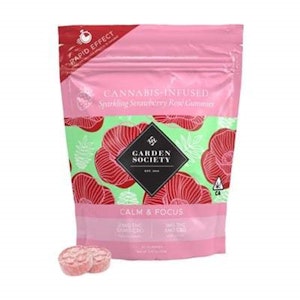 GARDEN SOCIETY - Garden Society | Sparkling Strawberry Rosé | CBD 5:1 | Gummies 