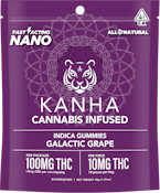 [KANHA] NANO GUMMIES - 100MG - GALACTIC GRAPE (I)