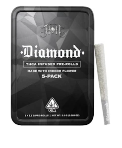 Heavy Hitters - Heavy Hitters Infused 5pk Prerolls 2.5g Grapefruit