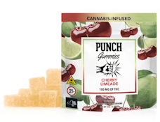 [PUNCH] THC GUMMY - 100MG - CHERRY LIMEADE  (H)