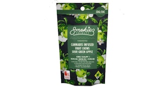 [SMOKIEZ] THC:CBG GUMMIES - 100:100MG - SOUR GREEN APPLE (H)