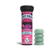 [LOST FARM] LIVE RESIN GUMMY - 100MG - RASPBERRY WEDDING CAKE (I/S)
