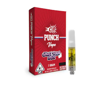 PUNCH EDIBLES  & EXTRACTS - [Punch] Cartridge - 1g - Ghost Train Haze (S)