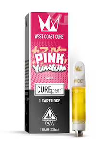 West Coast Cure - [WEST COAST CURE] CARTRIDGE - 1G - PINK YUM YUM (I)