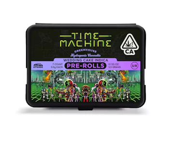 TIME MACHINE - [TIME MACHINE] PREROLL 7 PACK - 3.5G - WEDDING CAKE (I)
