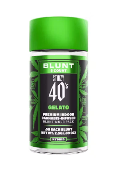 STIIIZY - [Stiiizy] Infused Blunt 5 Pack - 2.5g - Gelato (H) Main Image