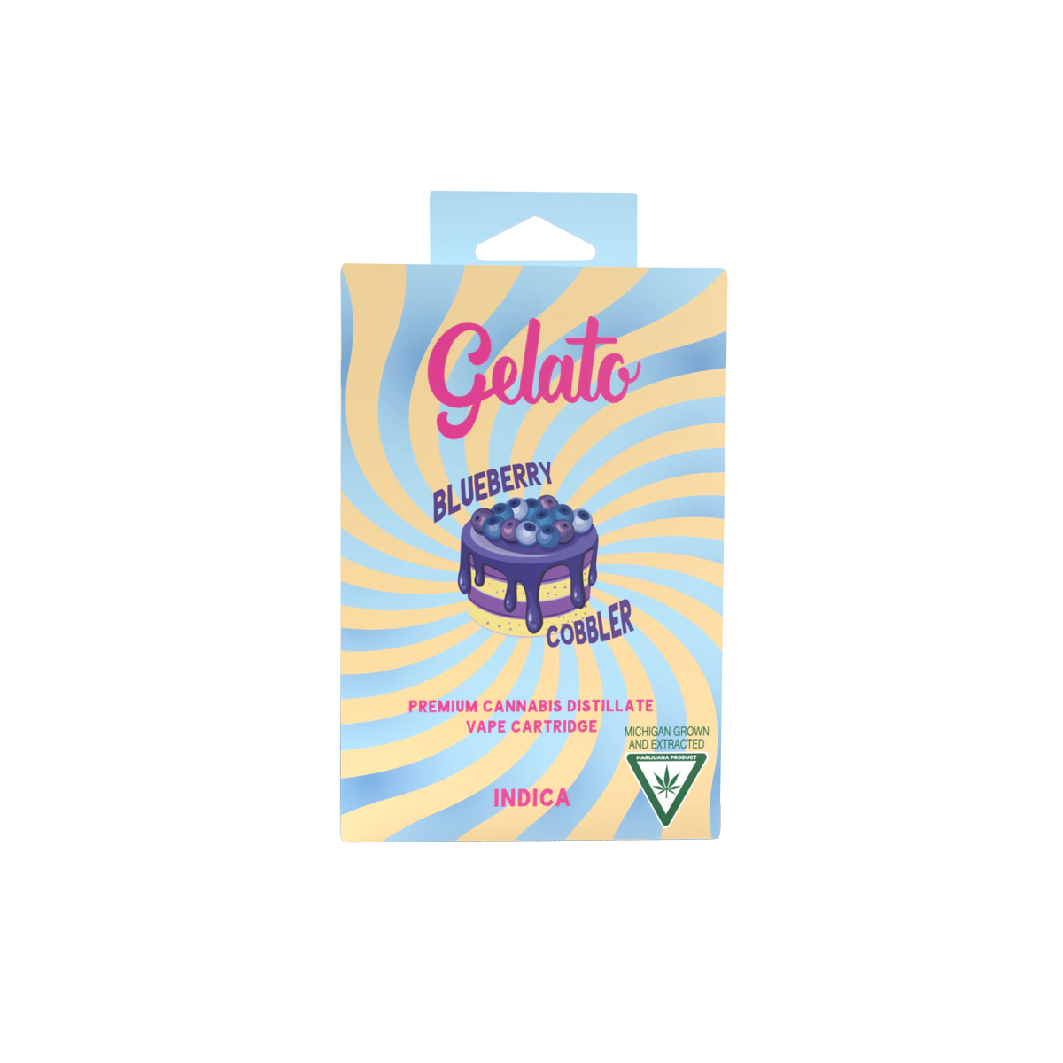 Gelato - BLUEBERRY COBBLER | INDICA | 1G VAPE CART ADULT-USE Main Image