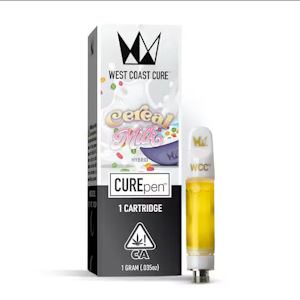West Coast Cure - [WEST COAST CURE] CARTRIDGE - 1G - CEREAL MILK (H)