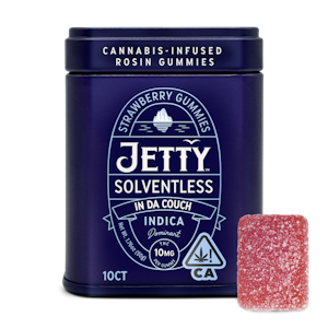 JETTY EXTRACTS - Strawberry Gummies (Solventless) - 100mg (IH) - Jetty