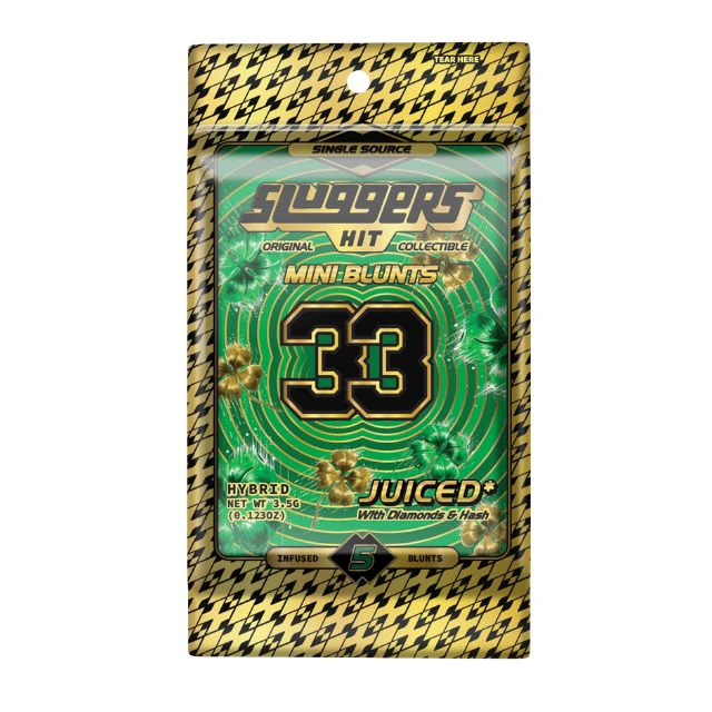 Sluggers Hit - SLUGGERS - 33 - Infused Preroll - 5Pk - 0.7G Main Image