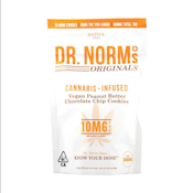 [DR. NORM'S] EDIBLE - COOKIES - 100MG - PEANUT BUTTER CHOCOLATE CHIP (S)