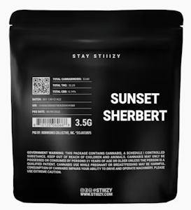 STIIIZY - [STIIIZY] Black Label Flower - 3.5g - Sunset Sherbert (H)