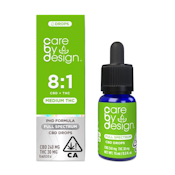 [CARE BY DESIGN] FULL SPECTRUM TINCTURE - 8:1 CBD:THC -  15ML (H)