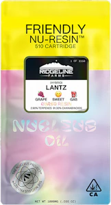 FRIENDLY BRAND - RIDGELINE FARM COLLAB LANTZ CURED RESIN CARTRIDGE