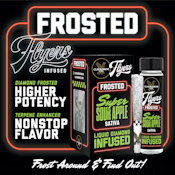[CLAYBOURNE CO.] FROSTED 5 PACK PREROLLS - 2.5G - SUPER SOUR APPLE (S)