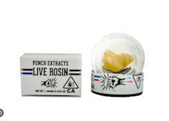 [Punch] Live Rosin Badder - 1g - Tier 4 - AMG Pebbles (H)