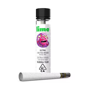 Lime - Lime - Preroll - Ultra Infused - Bubba Yum - 2.15G