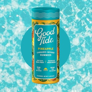 GOOD TIDE - [Good Tide] Rosin Gummy - 100mg - Pineapple (S)