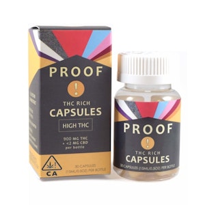 PROOF - Proof | High THC | Capsules | 30ct