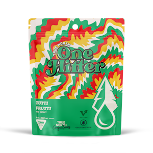 TRUE NORTH COLLECTIVE - TUTTI FRUTTI ONE HITTER VEGAN GUMMY ADULT-USE