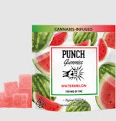 [PUNCH] THC GUMMIES - 100MG - WATERMELON (H)
