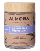 [ALMORA] 0.5G PREROLL 14 PACK - 7G - HASH PLANT (I)