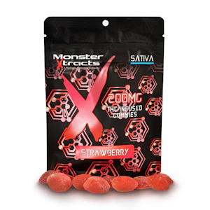 MONSTER XTRACTS - STRAWBERRY 200MG ADULT-USE