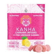 Pink Lemonade CBD 1:1 Gummies