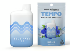 [TEMPO] ALL IN ONE VAPE - 1G - BLUE RAZZ ICE (I)