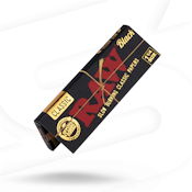 RAW BLACK AUTHENTIC 1 1/4  PAPERS