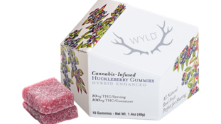 [WYLD] THC GUMMIES - 100MG - HUCKLEBERRY (H)