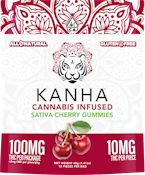 [KANHA] THC GUMMIES - 100MG - CHERRY (S)